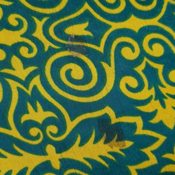 Darn Good Yarn Sari Silk Wrap Skirt Ankle Goddess - Picture 11 of 16